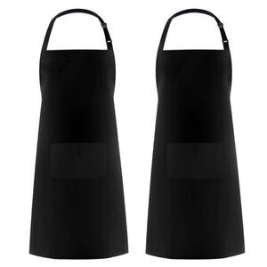 TWO - Luxury Cotton Chef Aprons – Timeless Protection & Style